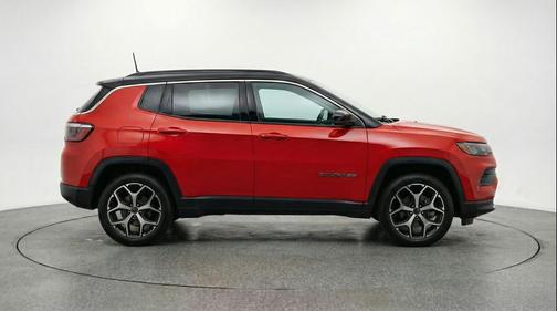 Red Hot Pearlcoat 2025 Jeep Compass Limited