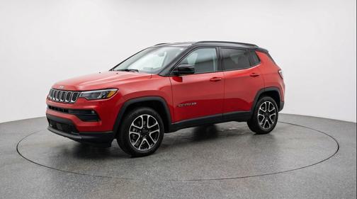 Red Hot Pearlcoat 2025 Jeep Compass Limited