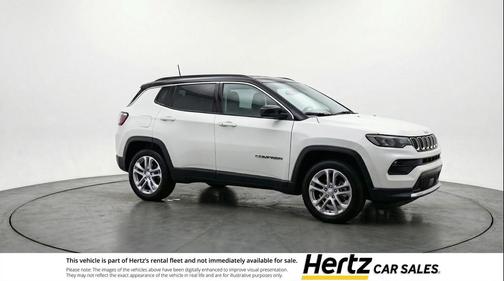 Bright White Clearcoat 2025 Jeep Compass Limited