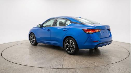 Electric Blue Metallic 2025 Nissan Sentra SV