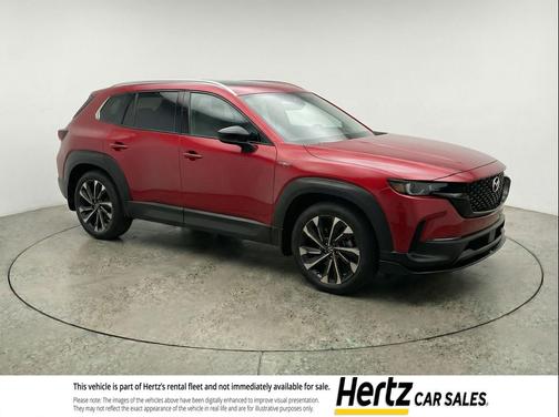 Soul Red Crystal Metallic 2025 Mazda CX-50 Hybrid Premium Plus Package