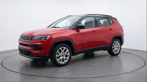 Red Hot Pearlcoat 2025 Jeep Compass Limited