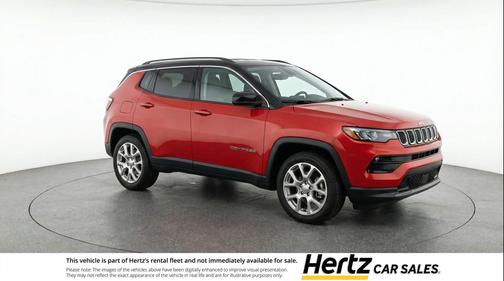Red Hot Pearlcoat 2025 Jeep Compass Limited
