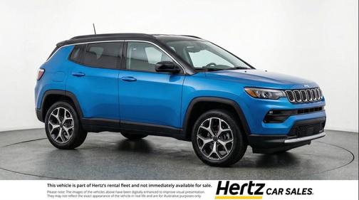 Hydro Blue Pearlcoat 2025 Jeep Compass Limited