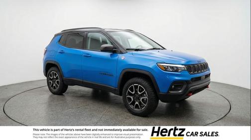 Hydro Blue Pearlcoat 2025 Jeep Compass Trailhawk