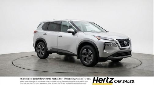 Brilliant Silver Metallic 2025 Nissan Rogue SV