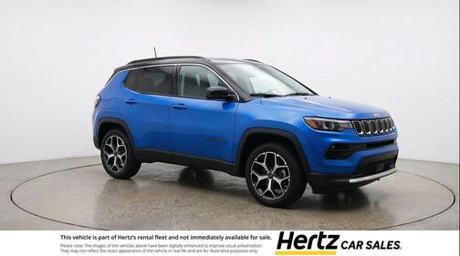 Hydro Blue Pearlcoat 2025 Jeep Compass Limited