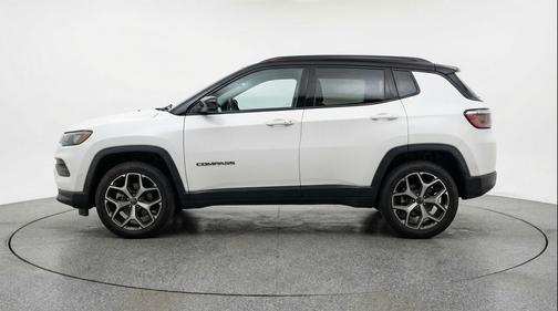 Bright White Clearcoat 2025 Jeep Compass Limited