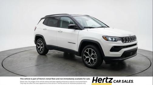 Bright White Clearcoat 2025 Jeep Compass Limited