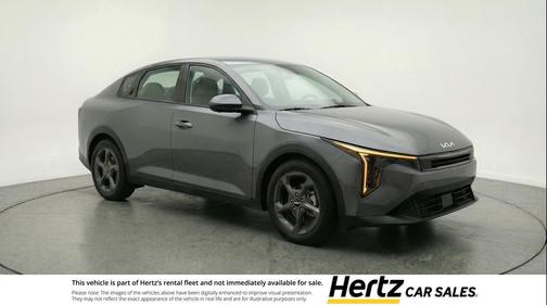 Interstellar Gray 2025 Kia K4 LXS