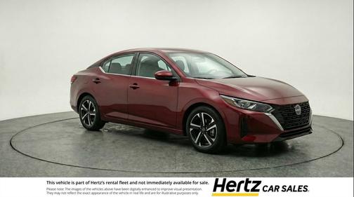 Rosewood Metallic 2025 Nissan Sentra SV