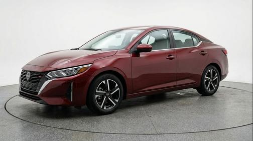 Rosewood Metallic 2025 Nissan Sentra SV