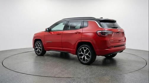 Red Hot Pearlcoat 2025 Jeep Compass Limited