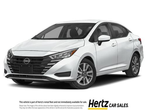 Aspen White Tricoat 2025 Nissan Versa 1.6 SV
