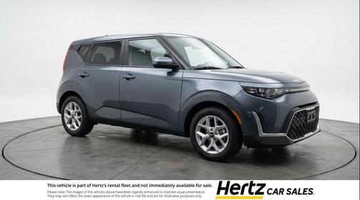 Gravity Gray 2025 Kia Soul LX