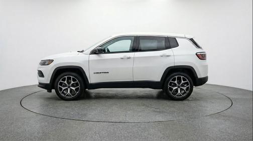 Bright White Clearcoat 2025 Jeep Compass Limited