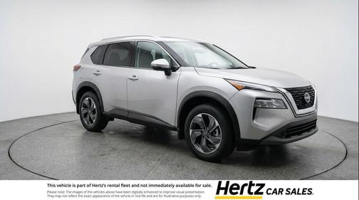 Brilliant Silver Metallic 2025 Nissan Rogue SV