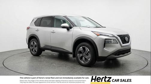 Brilliant Silver Metallic 2025 Nissan Rogue SV