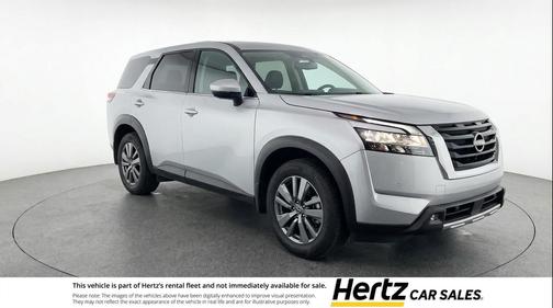 Brilliant Silver Metallic 2025 Nissan Pathfinder SV FWD