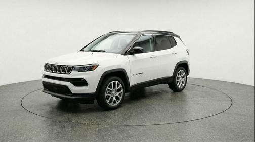 White 2025 Jeep Compass Limited
