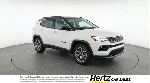 White 2025 Jeep Compass Limited
