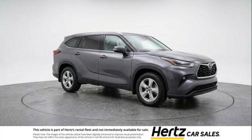 Magnetic Gray Metallic 2025 Toyota Highlander LE