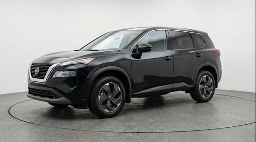 Super Black 2025 Nissan Rogue SV