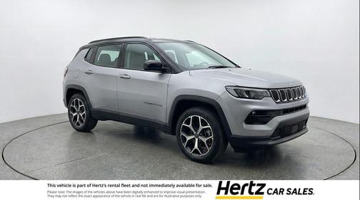 Silver Zynith Metallic Clearcoat 2025 Jeep Compass Limited