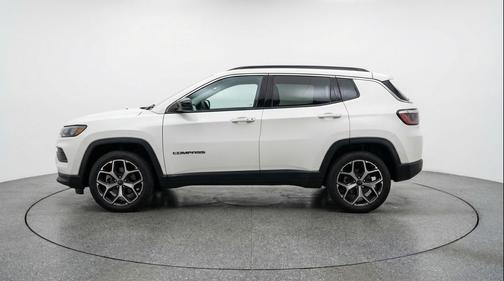 Bright White Clearcoat 2025 Jeep Compass Limited