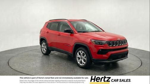Red Hot Pearlcoat 2025 Jeep Compass Latitude