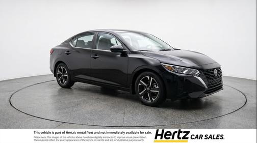 Super Black 2025 Nissan Sentra SV