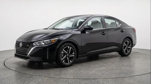 Super Black 2025 Nissan Sentra SV