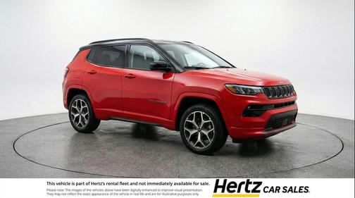 Red Hot Pearlcoat 2025 Jeep Compass Limited