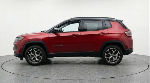 Red Hot Pearlcoat 2025 Jeep Compass Limited