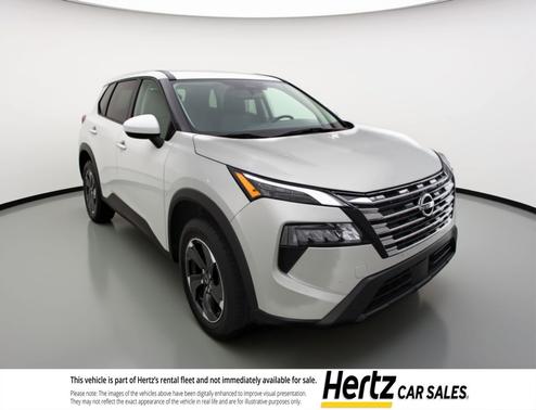 Brilliant Silver Metallic 2025 Nissan Rogue SV