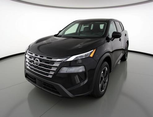 Super Black 2025 Nissan Rogue SV