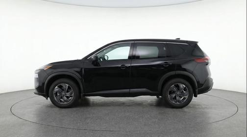 Super Black 2025 Nissan Rogue SV