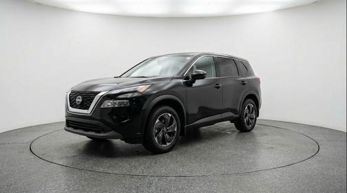 Super Black 2025 Nissan Rogue SV