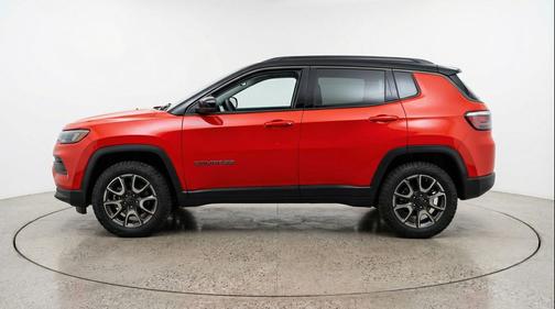 Red Hot Pearlcoat 2025 Jeep Compass Trailhawk