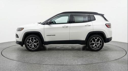 Bright White Clearcoat 2025 Jeep Compass Limited