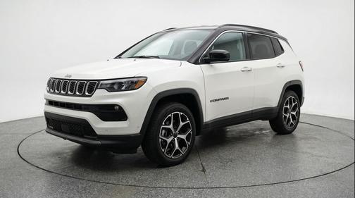 Bright White Clearcoat 2025 Jeep Compass Limited