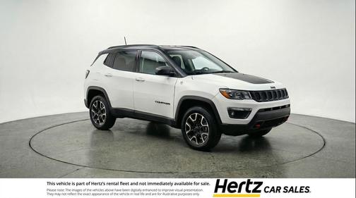 Bright White Clearcoat 2025 Jeep Compass Trailhawk