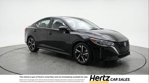 Super Black 2025 Nissan Sentra SV