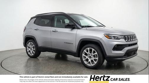 Silver Zynith Metallic Clearcoat 2025 Jeep Compass Limited