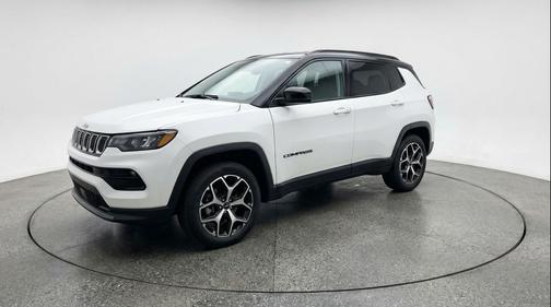 Bright White Clearcoat 2025 Jeep Compass Limited