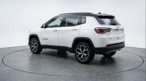 Bright White Clearcoat 2025 Jeep Compass Limited