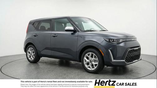 Gravity Gray 2025 Kia Soul LX