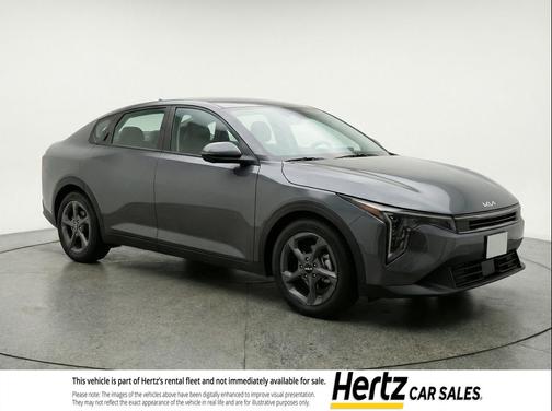 Interstellar Gray 2025 Kia K4 LXS