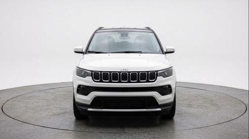 Bright White Clearcoat 2025 Jeep Compass Limited