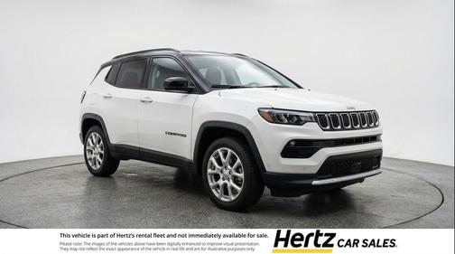 Bright White Clearcoat 2025 Jeep Compass Limited
